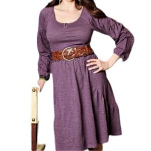 Matilda Jane You And Me Plum Charlie Dress Medium